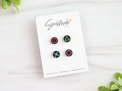 Video Game Stud Earrings