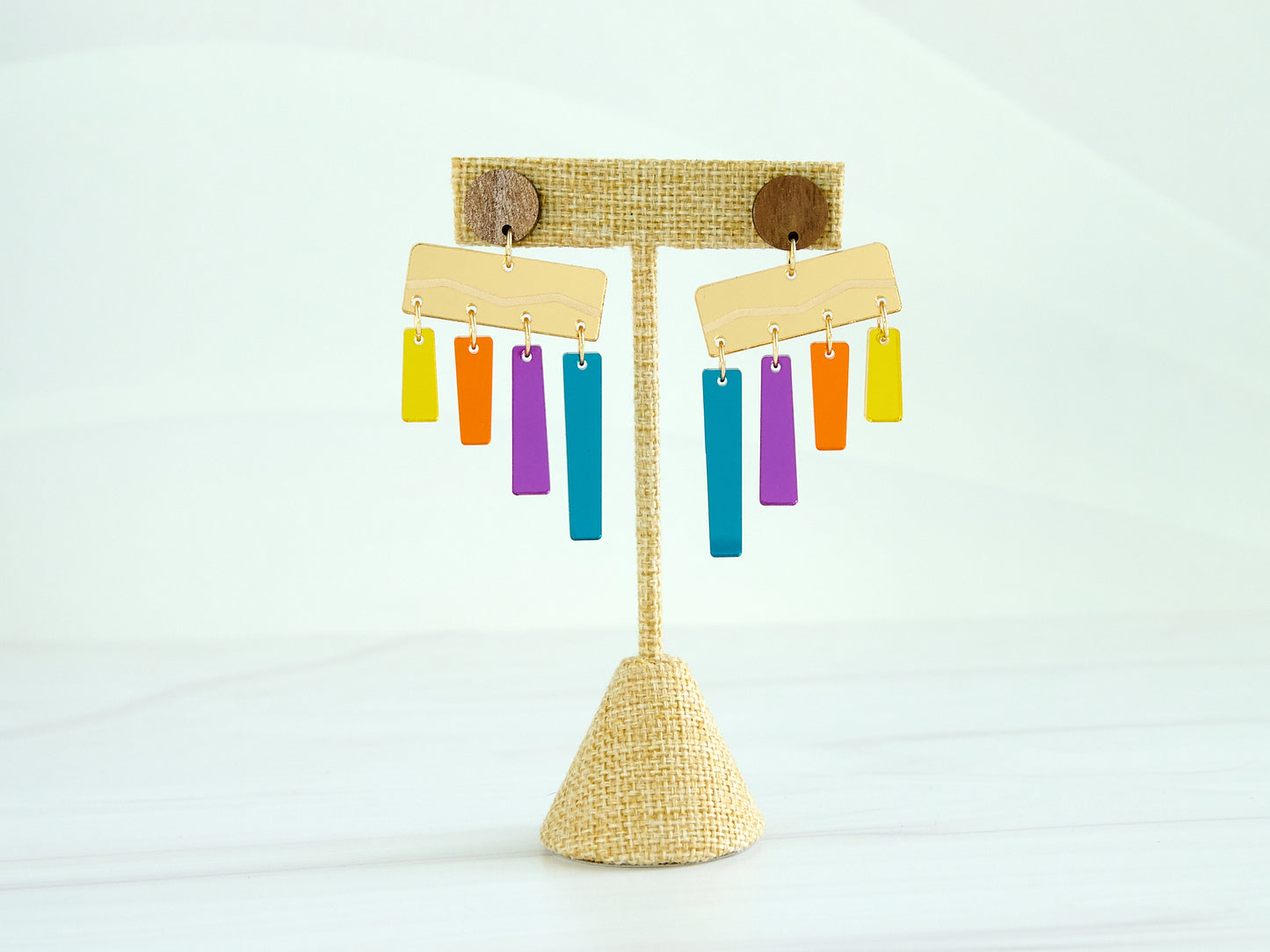 Zampona Peru Inspired Dangle Earrings