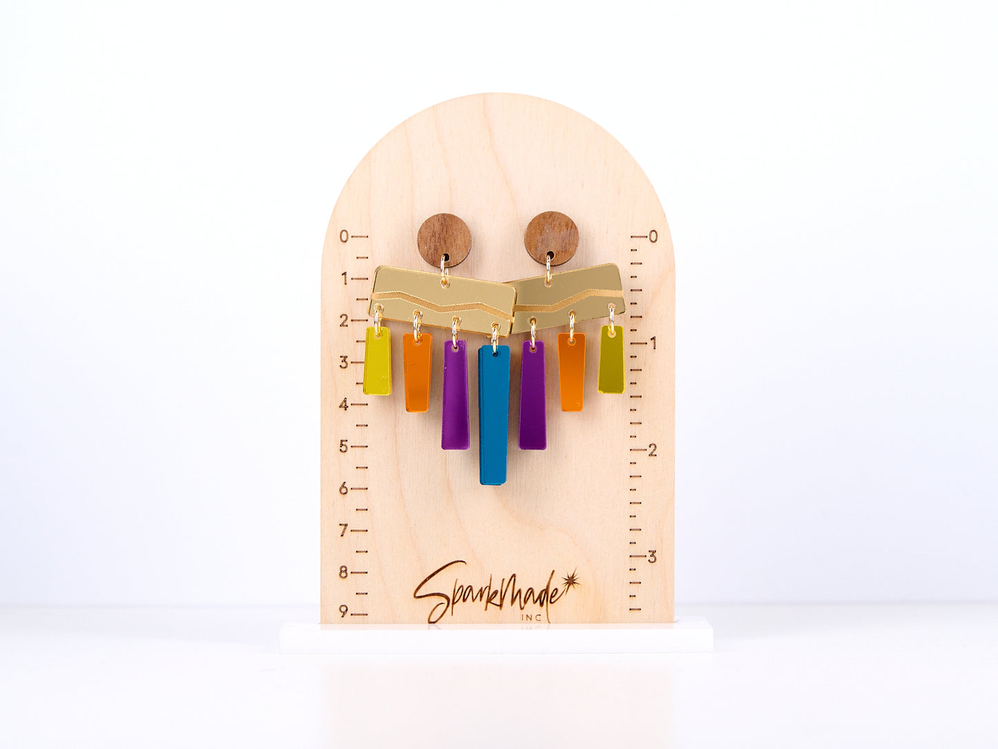 Zampona Peru Inspired Dangle Earrings