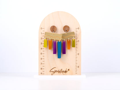 Zampona Peru Inspired Dangle Earrings